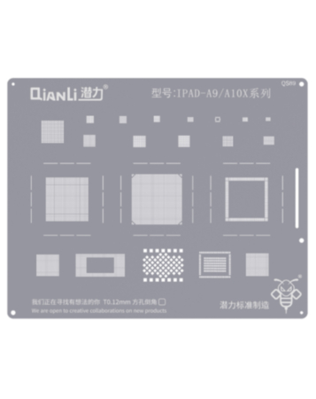 QianLi Bumblebee QS89 Stencil for iPad (A9/A10X) (Not Returnable)
