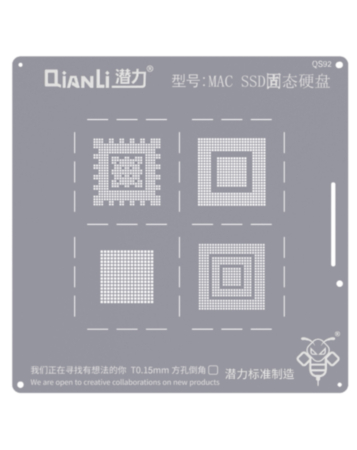 QianLi Bumblebee QS92 Stencil for Mac SSD (Not Returnable)