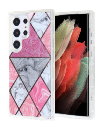 Galaxy S23 New Fashion Heavy Duty Case - PINK (Only Ground Shipping)