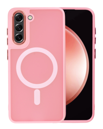 Galaxy S23 New Magnetic Wireless Charging Case - PINK (Only Ground Shipping)