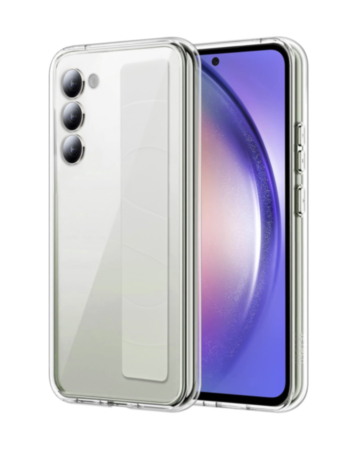Galaxy S23 Wrist Strap Silicon Soft Case - CLEAR (Only Ground Shipping)