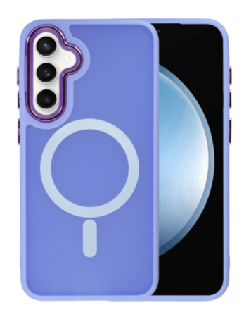 Galaxy S23FE New Magnetic Wireless Charging Case - PURPLE (Only Ground Shipping)