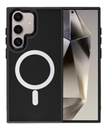 Galaxy S23 Plus New Magnetic Wireless Charging Case - BLACK (Only Ground Shipping)