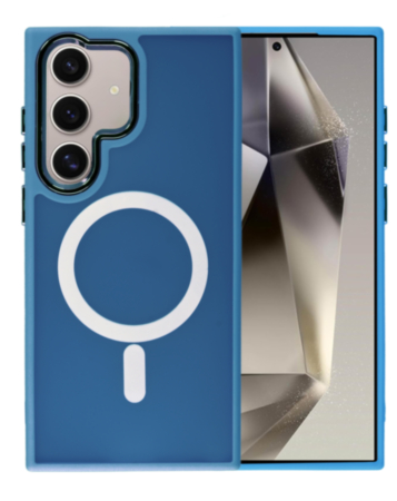 Galaxy S23 Plus New Magnetic Wireless Charging Case - NAVY BLUE (Only Ground Shipping)