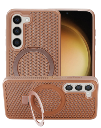 Galaxy S23 Plus Heat Dissipation Case with Kickstand - PINK (Only Ground Shipping)