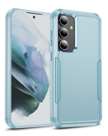 Galaxy S24FE Layers Shockproof Strong Case - TEAL (Only Ground Shipping)