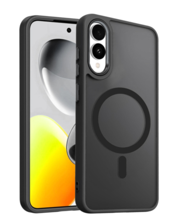 Galaxy S25E New Magnetic Wireless Charging Case - BLACK (Only Ground Shipping)