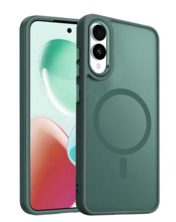 Galaxy S25E New Magnetic Wireless Charging Case - DARK GREEN (Only Ground Shipping)