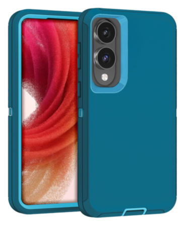 Heavy Duty Case for Galaxy S25E (TEAL) (Only Ground Shipping)