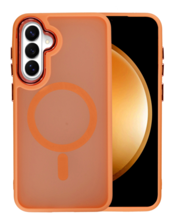 Galaxy S26 New Magnetic Wireless Charging Case - ORANGE (Only Ground Shipping)