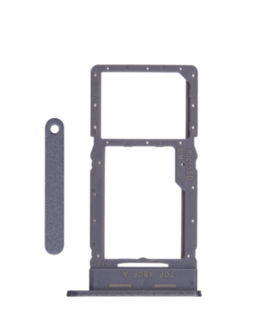 Dual Sim Card Tray for Galaxy Tab A11 Plus (X236) (BLACK)