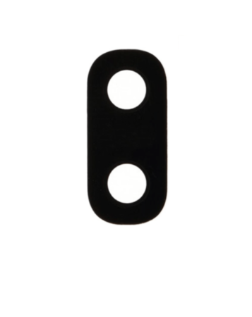 Back Camera Lens with Adhesive for Galaxy A02 (A022 / 2020) (Glass Only) (BLACK)