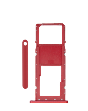 Single Sim Card Tray for Galaxy A02S (A025 / 2020) / A03 (A035 / 2021) (RED)