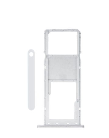 Single Sim Card Tray for Galaxy A02S (A025 / 2020) / A03 (A035 / 2021) (WHITE)