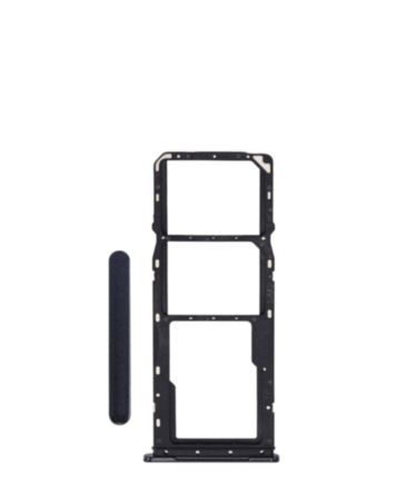 Dual Sim Card Tray for Galaxy A04 (A045 / 2022) (BLACK)