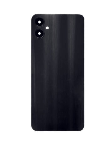 Back Glass with Camera Lens and Adhesive for Galaxy A05 (A055 / 2023) (NO LOGO) (BLACK)