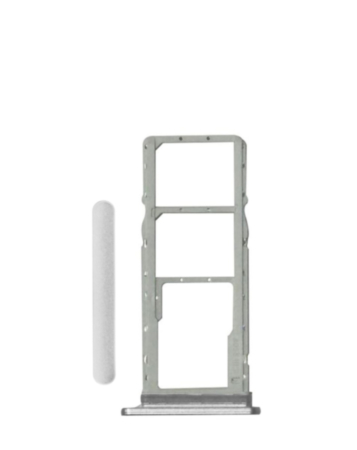 Dual Sim Card Tray for Galaxy A05s (A057 / 2023) (SILVER)