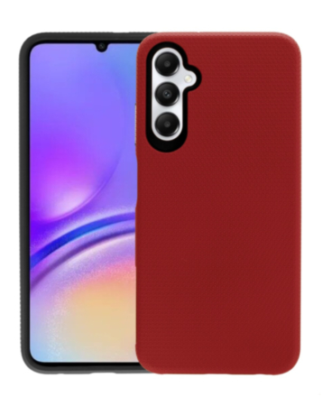 Galaxy A05S Shock Absorption Protective Dual Layer Case - RED (Only Ground Shipping)