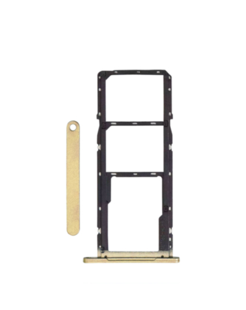 Dual Sim Card Tray for Galaxy A06 (A065 / 2024) (GOLD)