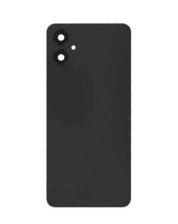 Back Glass with Camera Lens and Adhesive for A06 5G (A066 / 2025) (NO LOGO) (BLACK)
