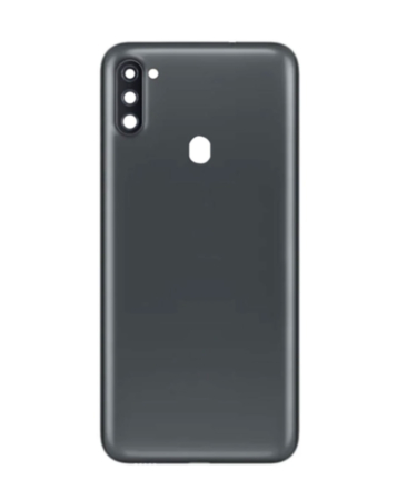 Back Glass for Galaxy A11 (A115 / 2020) (NO LOGO) (International Version) (BLACK)
