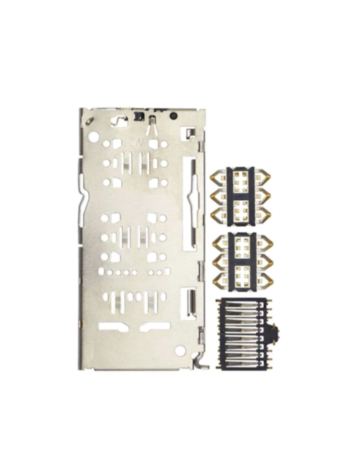 Sim Card Reader for Galaxy A11 (A115 / 2020) / A13 (A135 / 2022) / A13 5G (A136 / 2021) (4 Piece Set)
