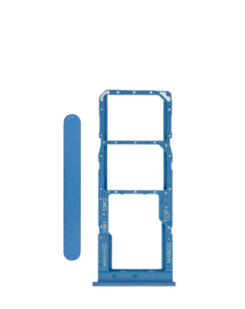 Dual Sim Card Tray for Galaxy A12 (A125 / 2020) (BLUE)