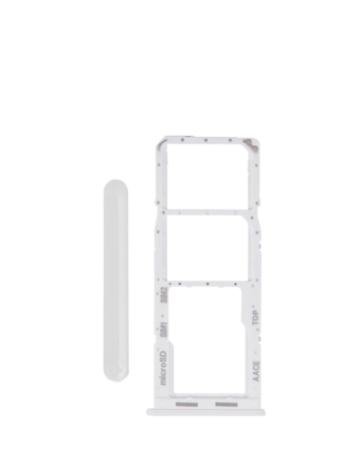 Dual Sim Card Tray for Galaxy A13 (A135 / 2022) (WHITE)