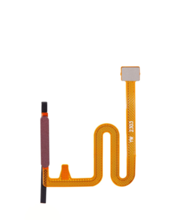 Fingerprint Sensor with Flex Cable for Galaxy A14 (A145B) (DARK RED)