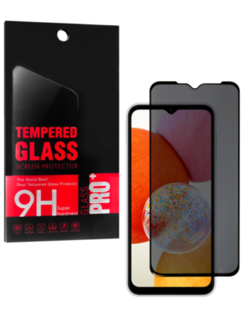 Privacy Tempered Glass for Galaxy A14 4G (A145P / A145R / 2023) (2.5D / 1 Piece)