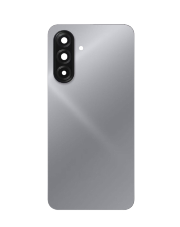 Back Glass with Camera Lens and Adhesive for A17 4G (A175 / 2025) (NO LOGO) (GRAY)