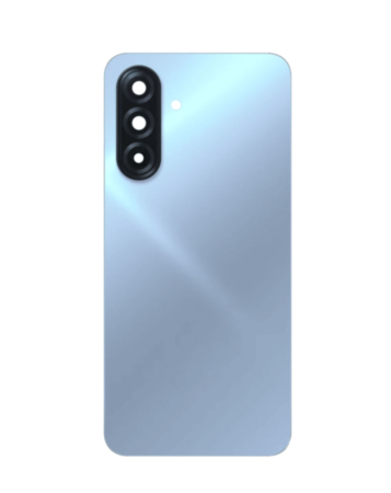 Back Glass with Camera Lens and Adhesive for A17 4G (A175 / 2025) (NO LOGO) (LIGHT BLUE)