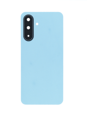 Back Glass with Camera Lens and Adhesive for A17 5G (A176 / 2025) (NO LOGO) (LIGHT BLUE)