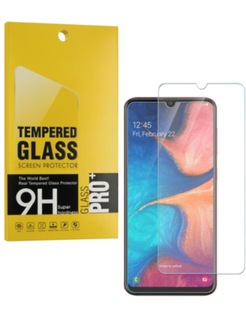 Clear Tempered Glass for Galaxy A20 (A205) (Case Friendly / 2.5D / 1 Piece)