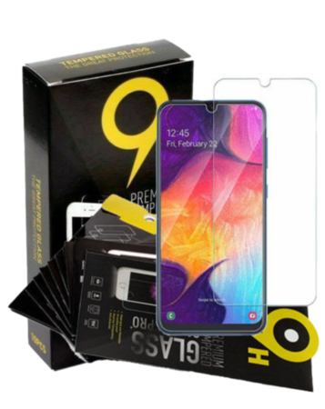 Clear Tempered Glass for Galaxy A20S (A207 / 2019) (2.5D / Pack of 10)