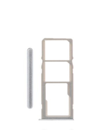 Dual Sim Card Tray for Galaxy A21 (A215 / 2020) (CLOUD WHITE)