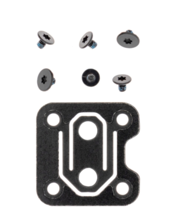 Power Button Screws (Torx T3) (1 Bracket + 6 Screws) for MacBook Pro 13" with Touch Bar (A1706 / A1708 / A1989 / A2159 / A2289 / A2251 / A1707 / A1990 / Late 2016 to Mid 2020)