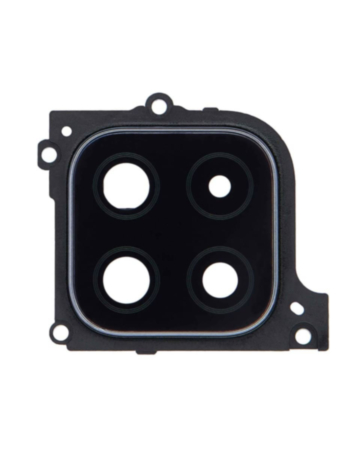Back Camera Lens with Bracket for Galaxy A22 5G (A226 / 2021) (BLACK)