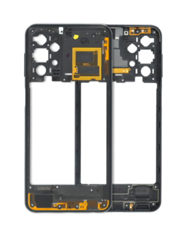 Middle Frame Housing for Galaxy A23 (A235 / 2022) (BLACK)