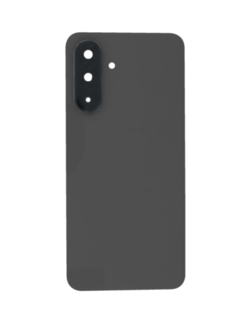 Back Glass with Camera Lens and Adhesive for A26 (A266 / 2025) (NO LOGO) (BLACK)