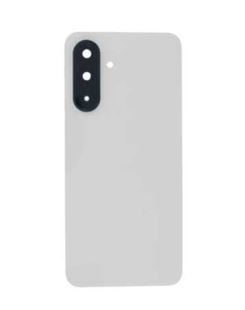 Back Glass with Camera Lens and Adhesive for A26 (A266 / 2025) (NO LOGO) (WHITE)