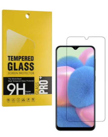 Clear Tempered Glass for Galaxy A30s 2019 (A307) (Case Friendly / 2.5D / 1 Piece)
