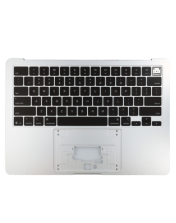 Top Case with US Keyboard (SILVER) for MacBook Air 13" (A3240 / Early 2025)