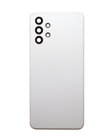 Back Glass for Galaxy A32 (A325 / 2021) (NO LOGO) (WHITE)