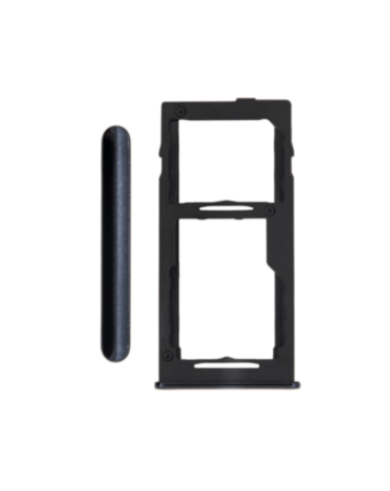 Dual Sim Card Tray for Galaxy A42 5G (A426 / 2020) (PRISM BLACK)