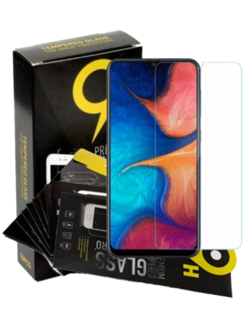 Clear Tempered Glass for Galaxy A50 (A505) / A30 (A305) (Case Friendly / 2.5D / Pack of 10)