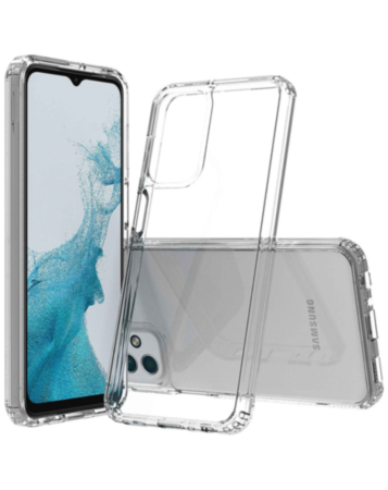 Galaxy A52 Hybrid Case with Air Cushion Technology - CLEAR (Only Ground Shipping)