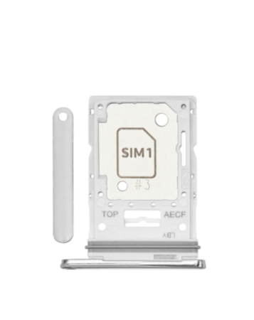 Buy the Single SIM Card Tray for Galaxy A53 5G, model A536 from 2022 – White.