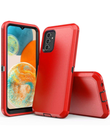 Heavy Duty Case for A54 5G (RED & BLACK) (Only Ground Shipping)