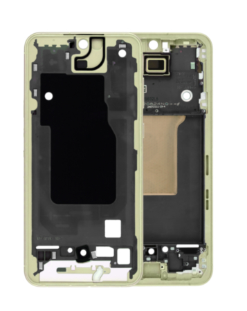 Mid-Frame Housing for Galaxy A55 5G (A556 / 2024) (LEMON) (Premium)
